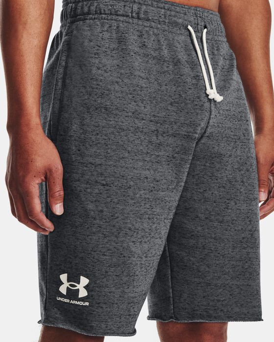 Men's UA Rival Terry Shorts image number 3