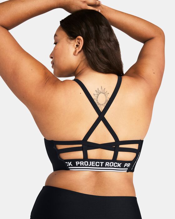 Women's Project Rock All Train Crossback Bra Women's Project Rock All Train Crossback Bra image number 1