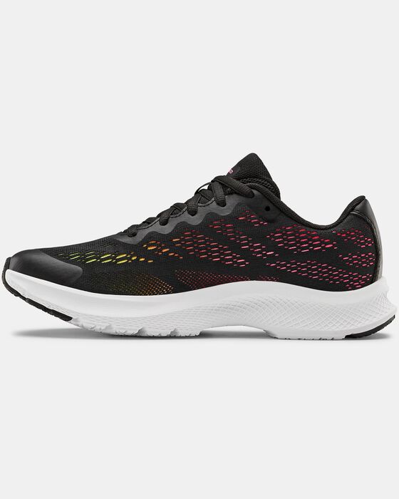Girls' Grade School UA Charged Bandit 6 Running Shoes image number 1