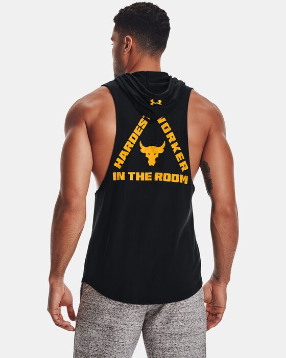 Men's Project Rock Sleeveless Hoodie image number 2