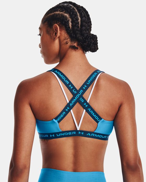 Women's UA Crossback Low Sports Bra image number 1