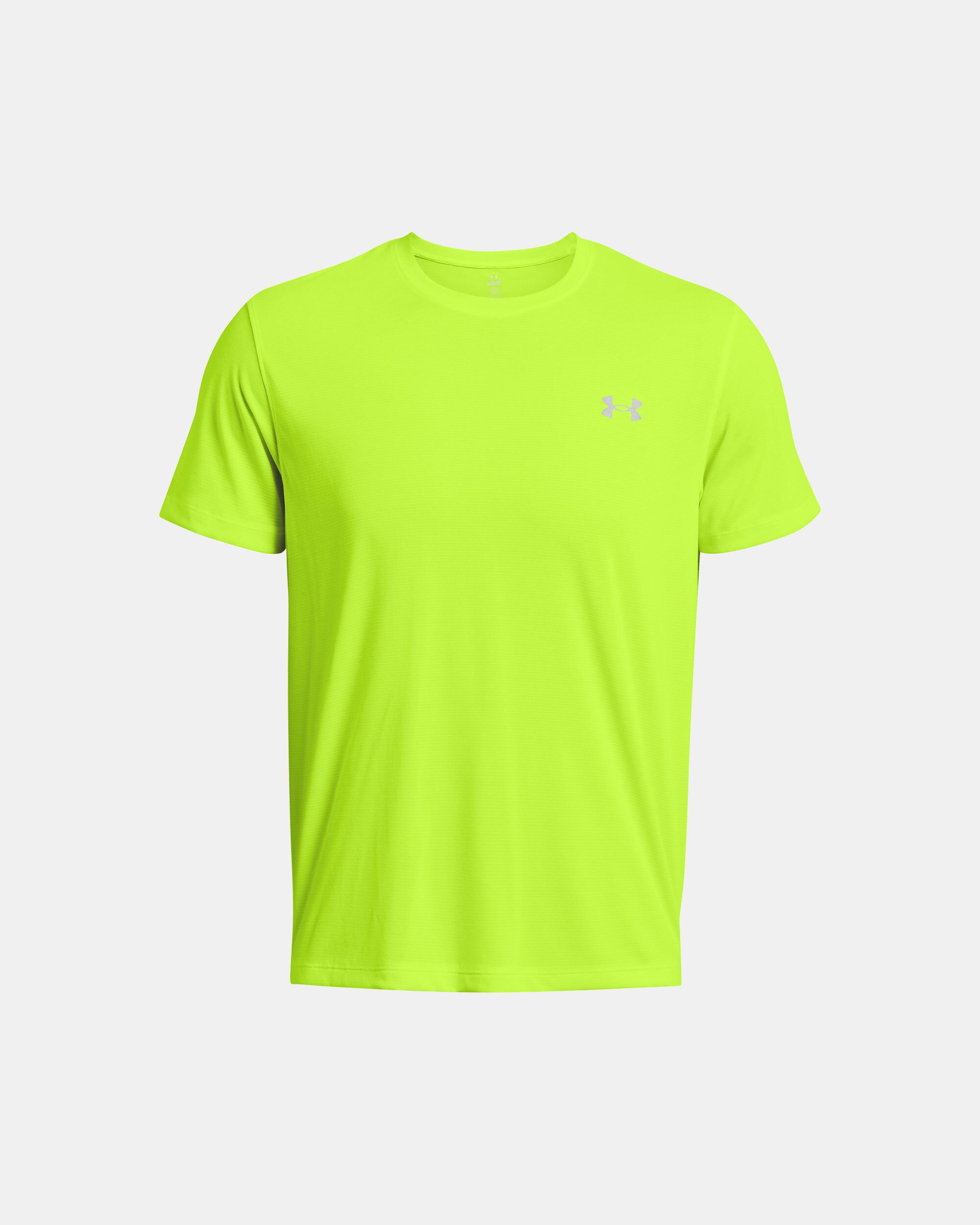 Yellow under armour t shirt top