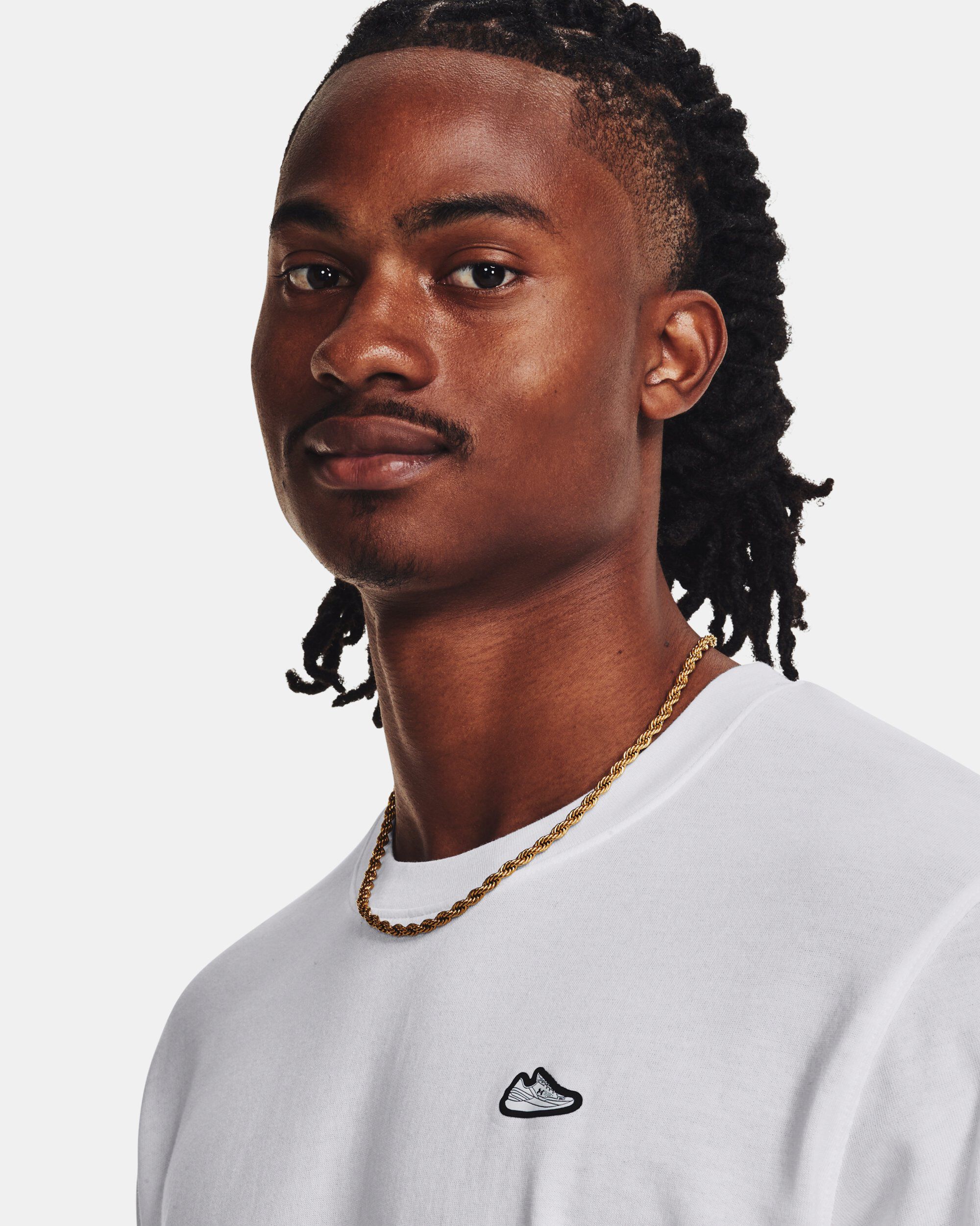 Buy Men's Curry Cook Heavyweight Short Sleeve White in Dubai