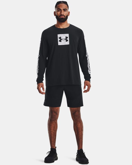 Men's UA Camo Boxed Sportstyle Long Sleeve image number 2