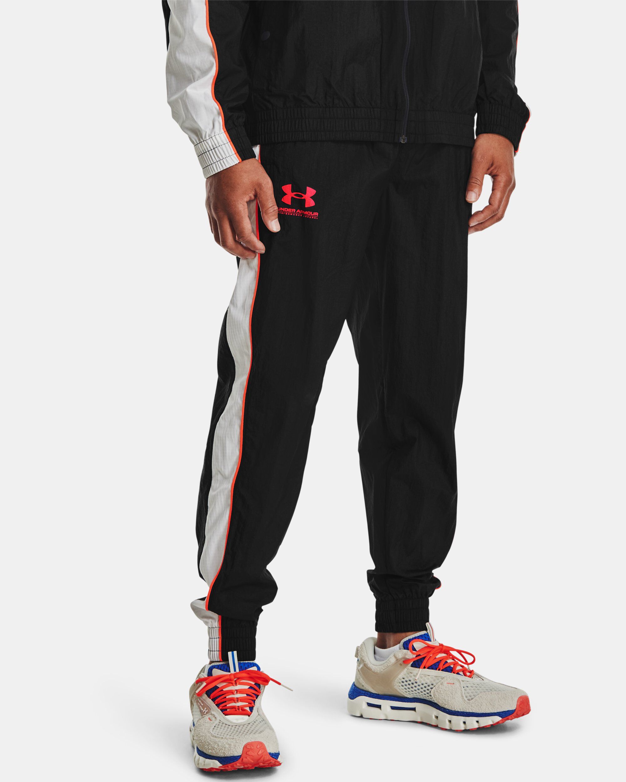 Under armour woven track pants online