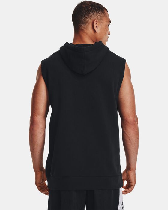 Men's Curry Fleece Sleeveless Hoodie image number 1