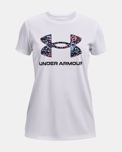 Girls' UA Tech™ Big Logo Short Sleeve