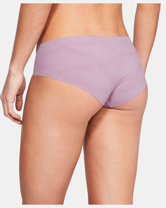 Women's UA Pure Stretch Hipster 3-Pack Printed image number 1