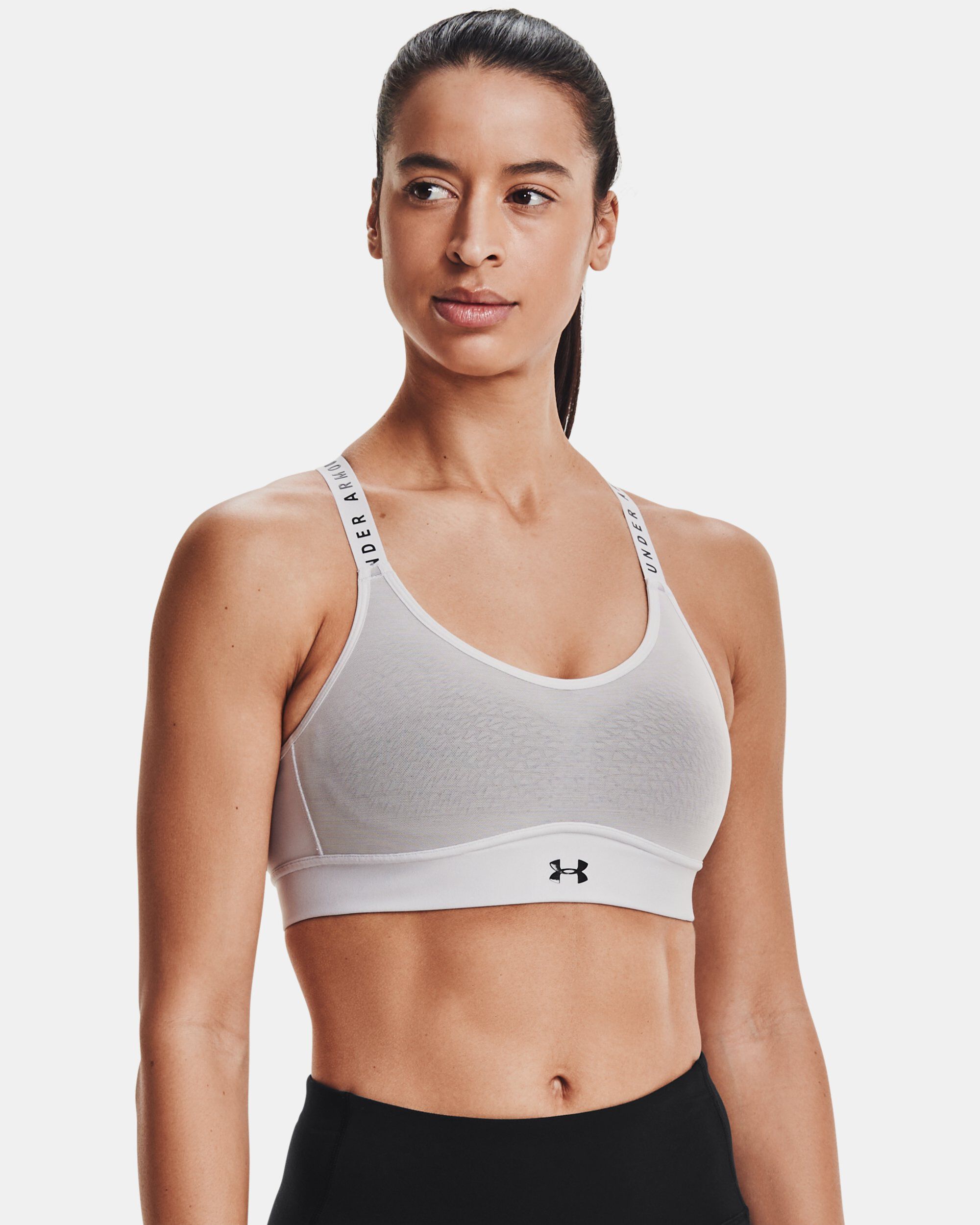 Under armour mid bra top