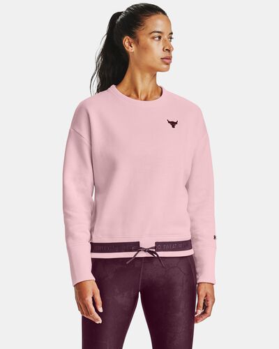 Women's Project Rock Charged Cotton® Fleece Crew