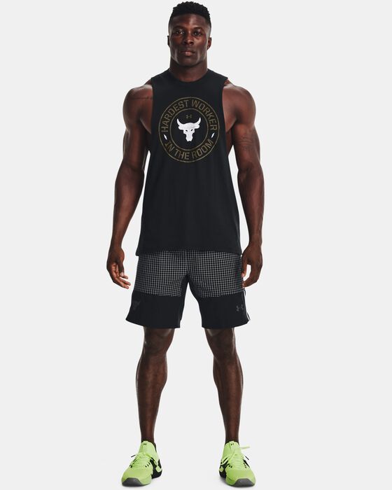 Men's Project Rock Hardest Worker Tank image number 2