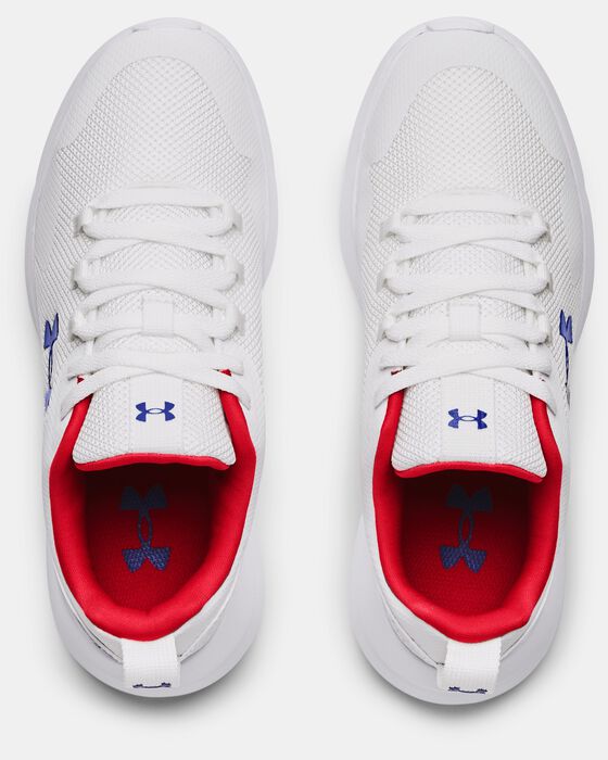 Under Armour Men's UA Essential Sportstyle Shoes White in Dubai, UAE