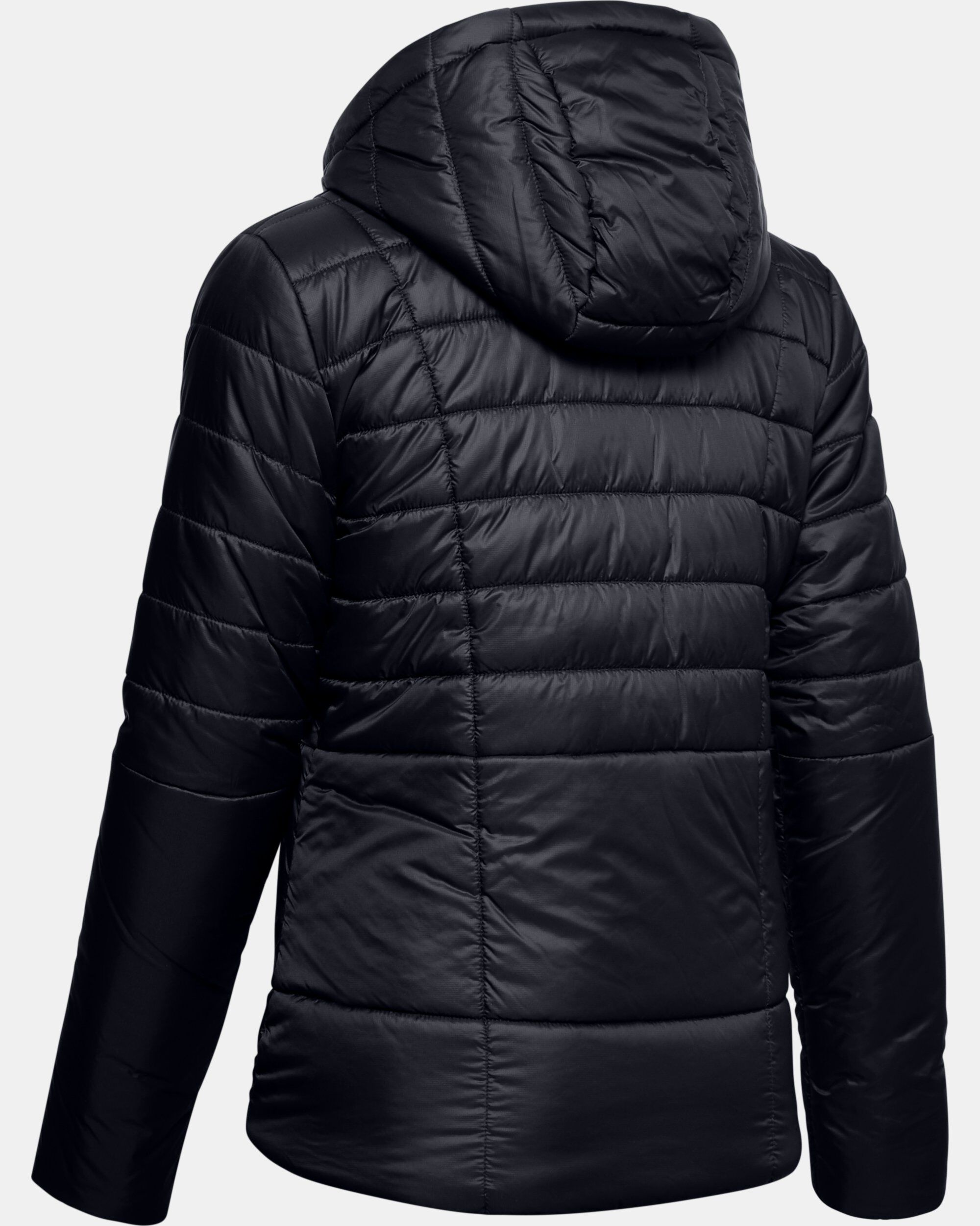 Under Armour Women s UA Armour Insulated Hooded Jacket Black in