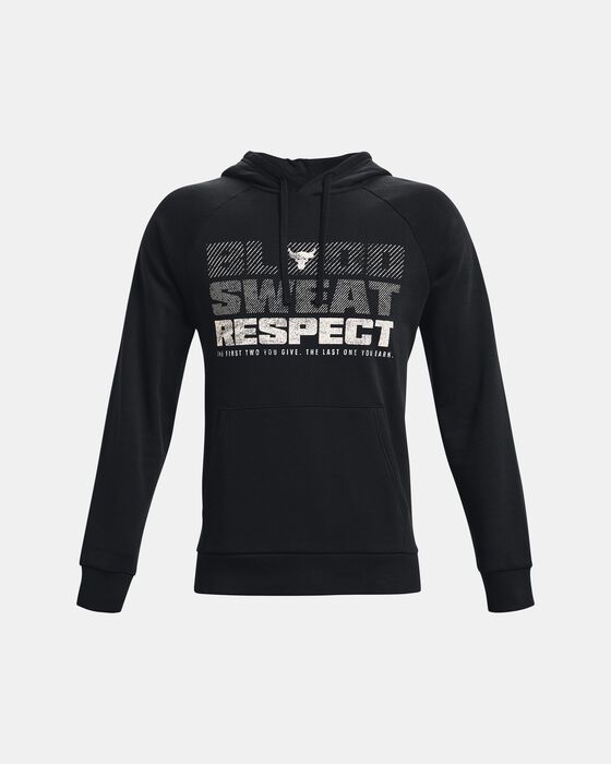 Men's Project Rock Rival Fleece Hoodie image number 6