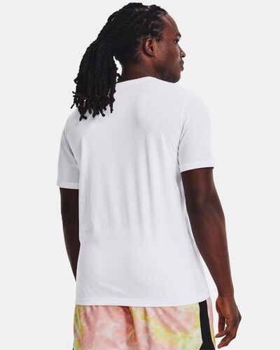 Men's Curry Multicolor Logo Short Sleeve