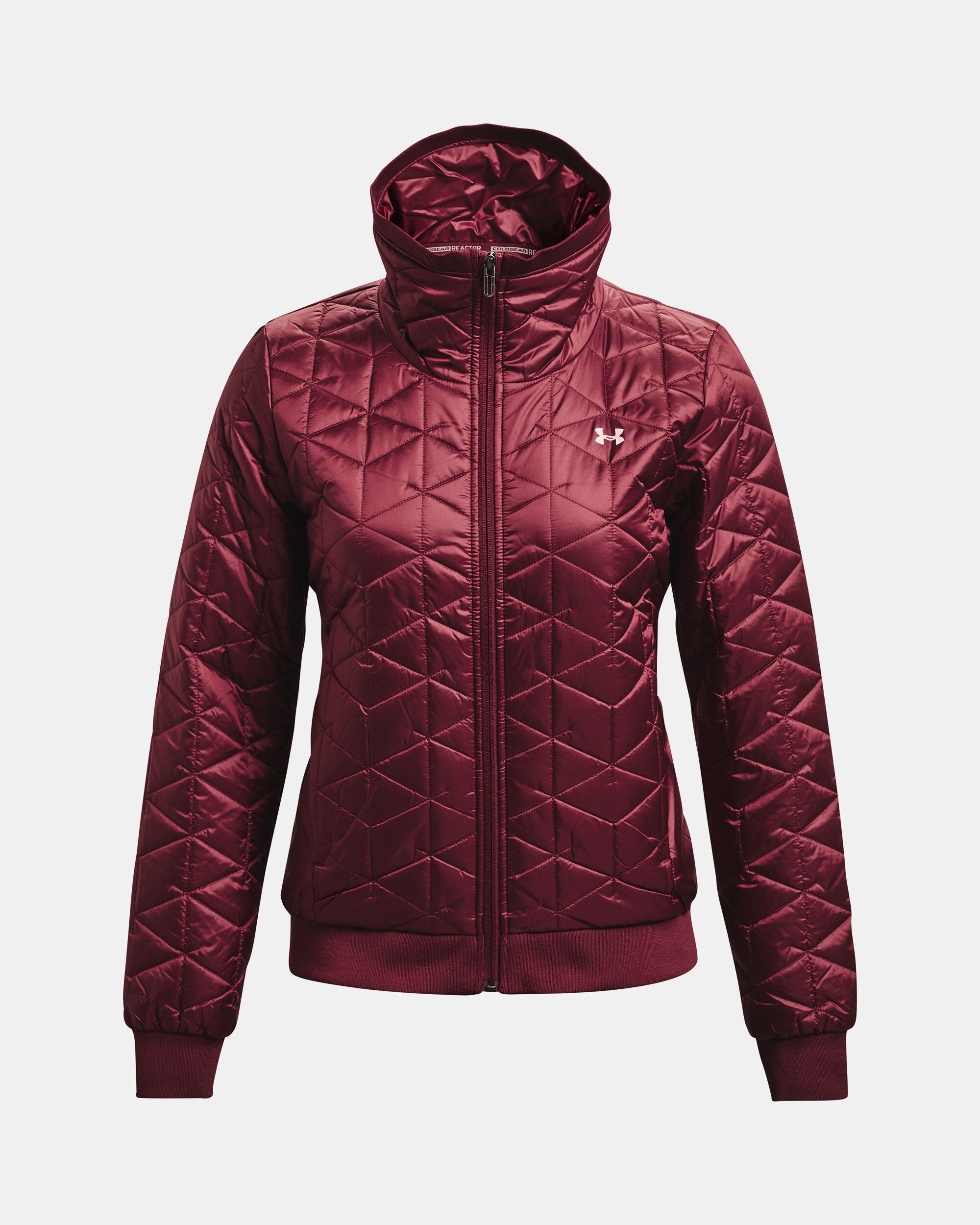 Under Armour Women s ColdGear Reactor Performance Jacket Red in