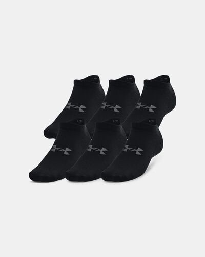 Unisex UA Essential 6-Pack No Show Socks