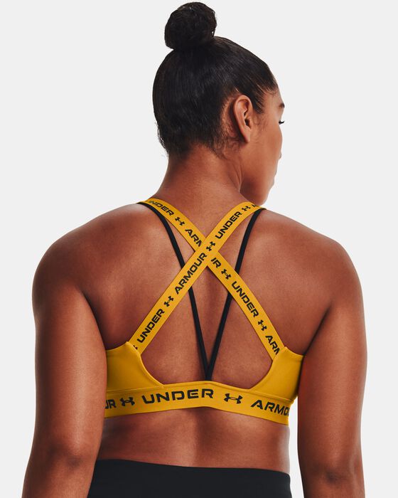 Women's UA Crossback Low Sports Bra image number 6