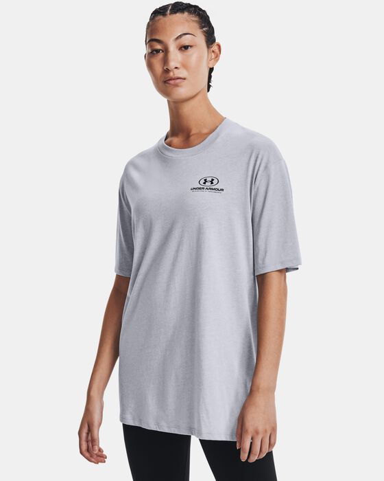 Women's UA Graphic Oversized Short Sleeve image number 0