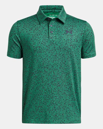 Boys' UA Playoff Printed Polo