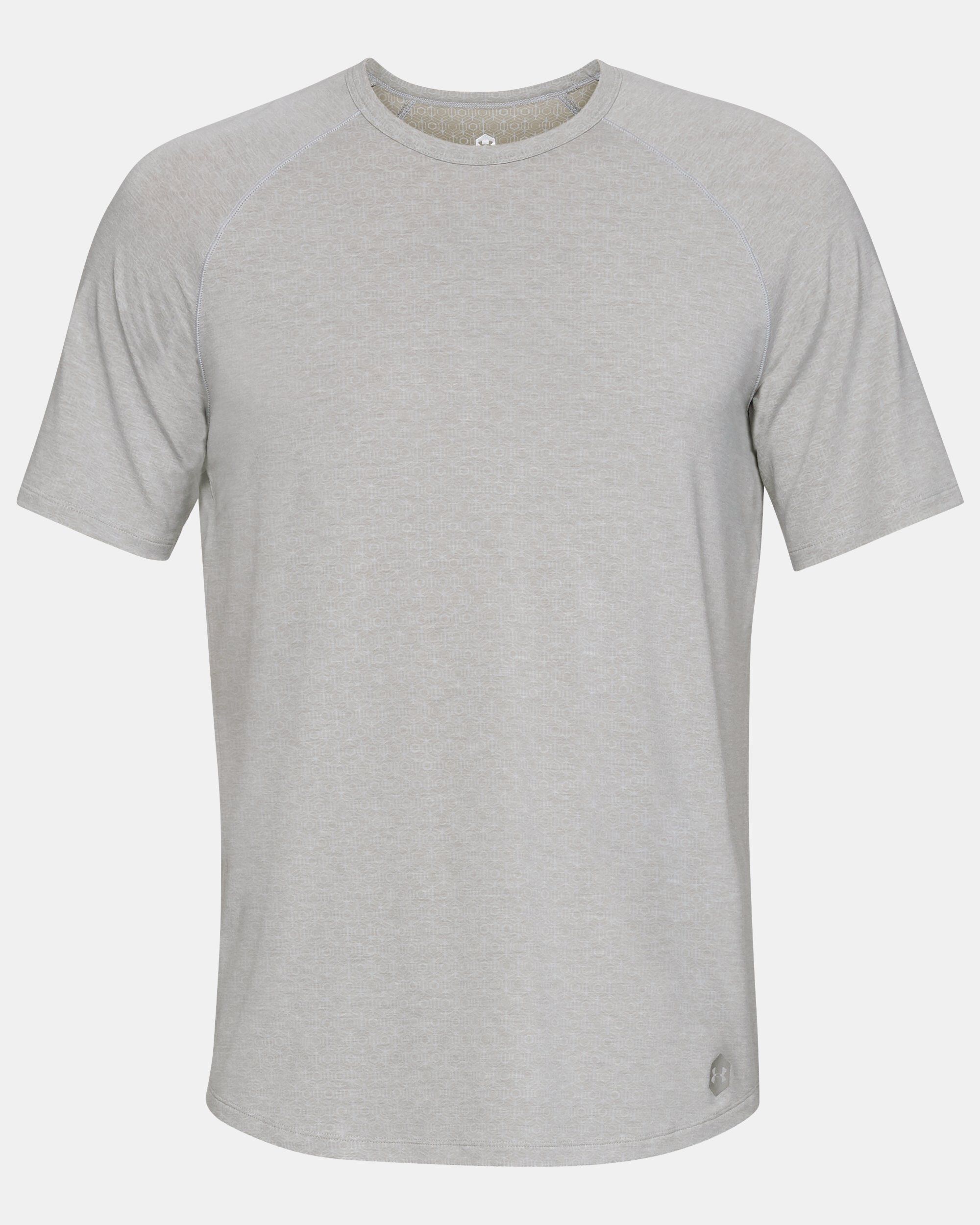 Buy Men s UA RECOVER Sleepwear Short Sleeve Crew Grey in Dubai UAE Under Armour