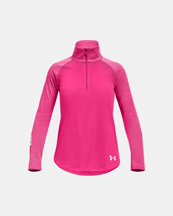 Girls' UATech™ Graphic ½ Zip image number 0