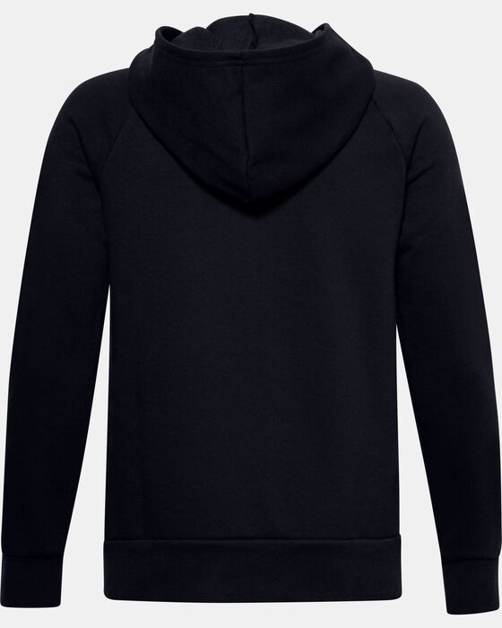 Boys' UA Rival Fleece Full Zip Hoodie image number 1