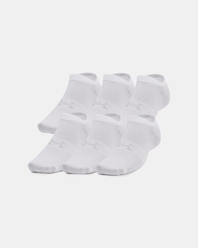 Unisex UA Essential 6-Pack No Show Socks