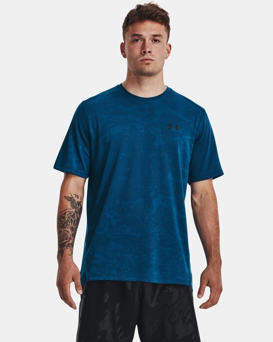 Men's UA Tech™ Vent Jacquard Short Sleeve image number 0