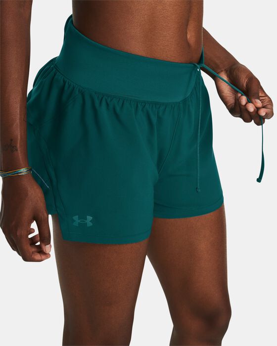 Women's UA Run Stamina 3'' Shorts image number 4