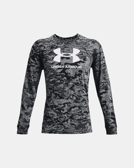 Men's UA ABC Camo Long Sleeve image number 4