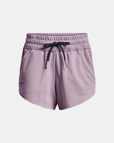 Women's Project Rock Rival Terry Disrupt Shorts