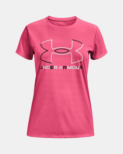 Girls' UA Tech™ Big Logo Short Sleeve