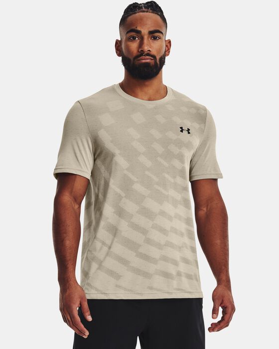 Men's UA Seamless Radial Short Sleeve image number 0