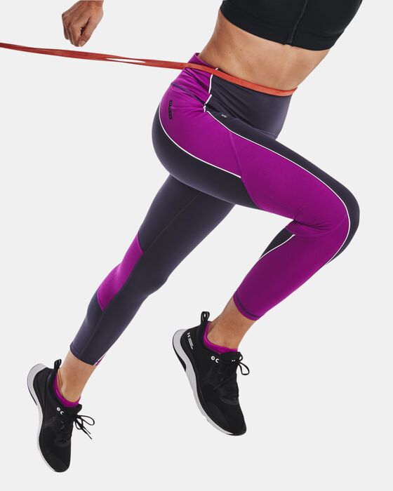 Women's UA RUSH™ Ankle Leggings image number 3