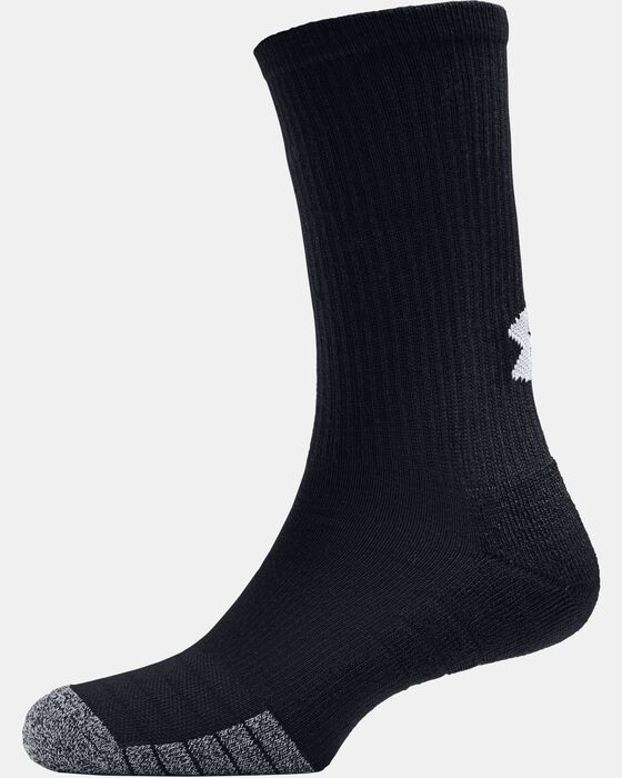 Adult HeatGear® Crew Socks 3-Pack image number 4