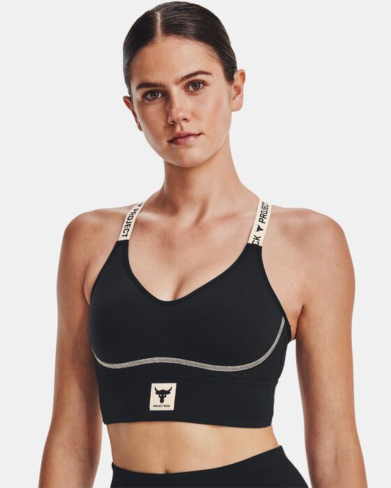 Women's Project Rock Infinity Mid Sports Bra image number 0