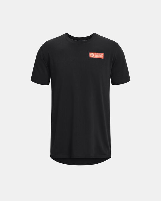 Men's Project Rock Globe Heavyweight Short Sleeve image number 4