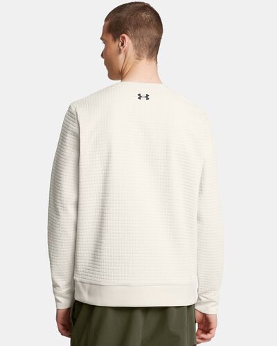 Men's UA Unstoppable Fleece Grid Crew