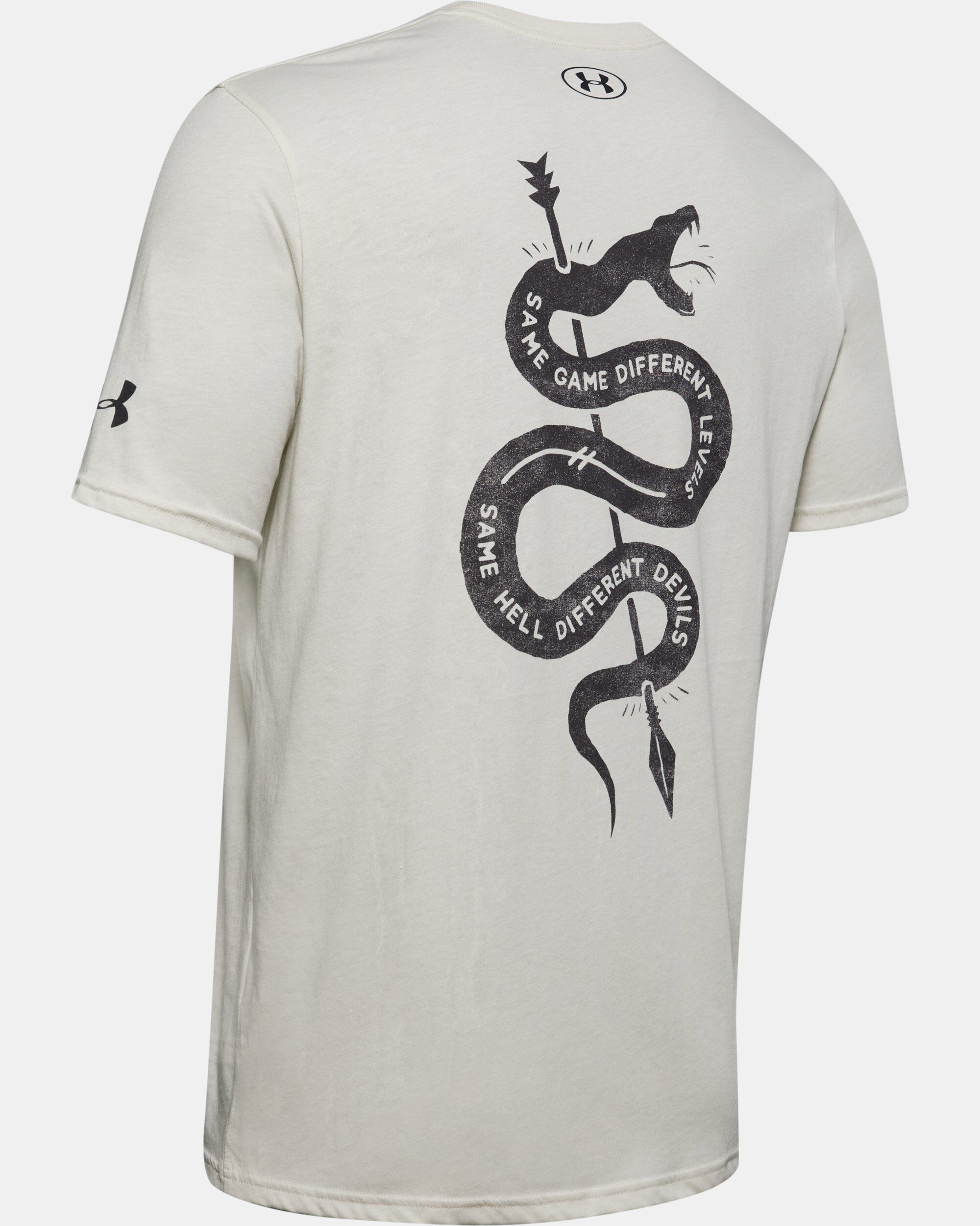 The rock discount snake shirt