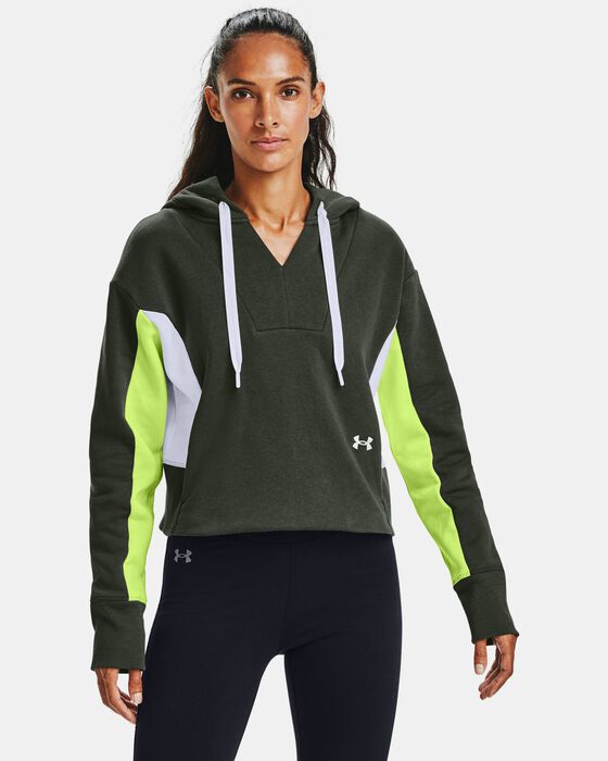 Women's UA Rival Fleece Embroidered Hoodie image number 1