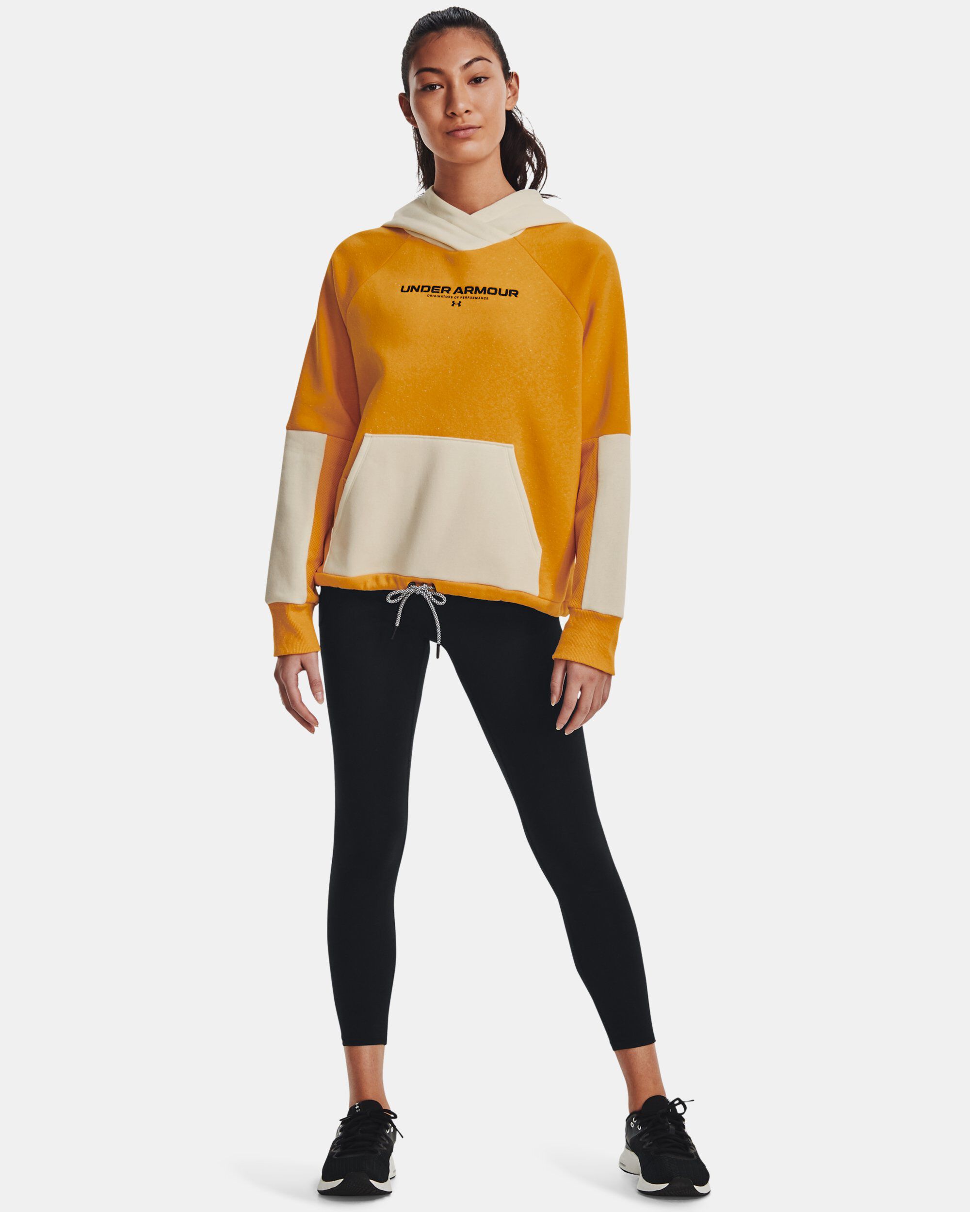 Under armour yellow hoodie on sale