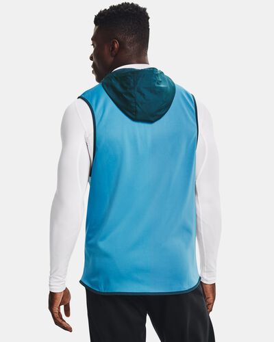 Men's Armour Fleece® Storm Hooded Vest
