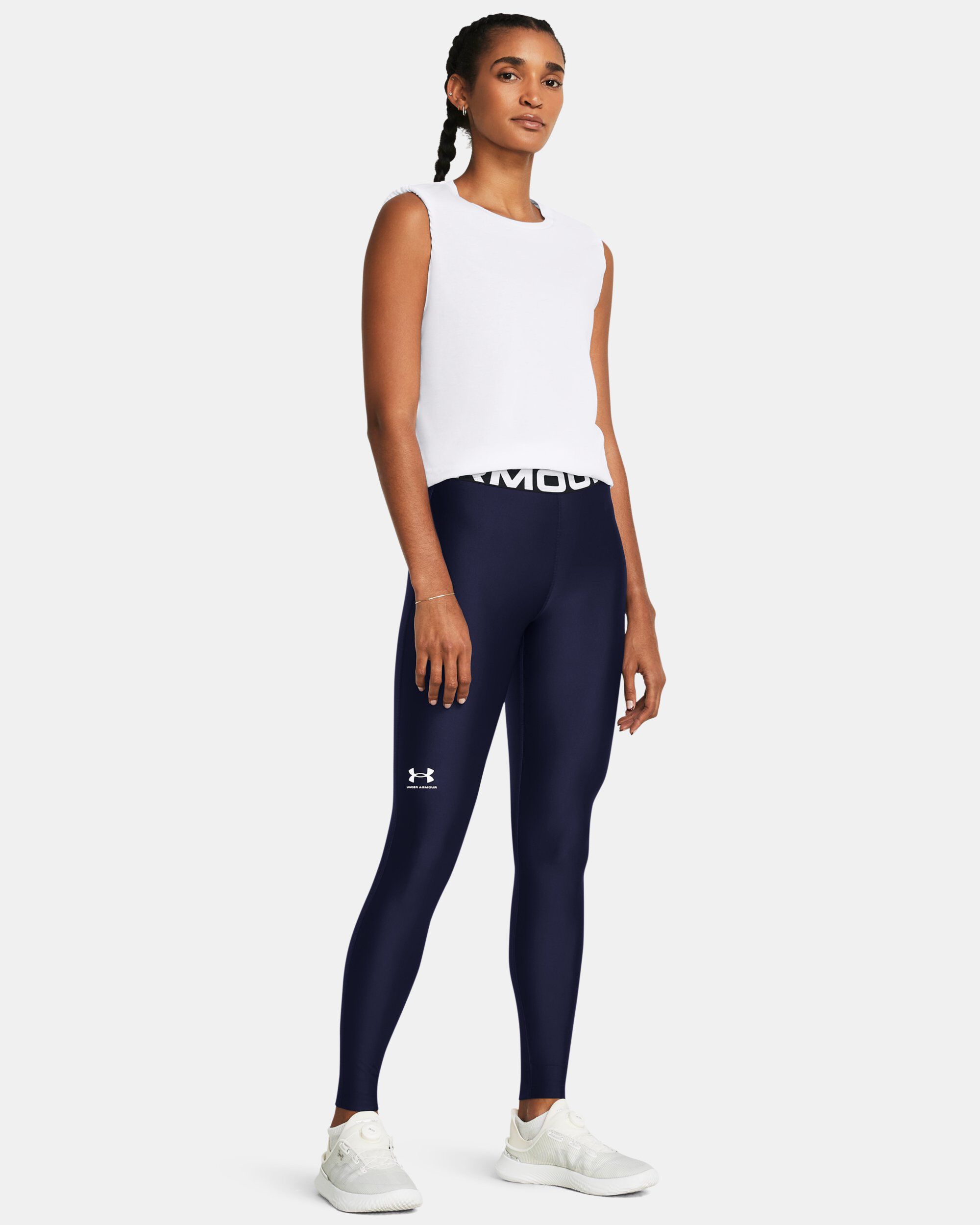 Navy blue under armour spandex best sale