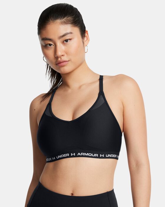 Women's UA Crossback Low Sports Bra image number 2