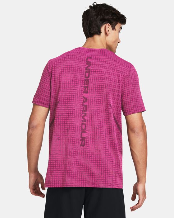 Men's UA Seamless Grid Short Sleeve image number 0