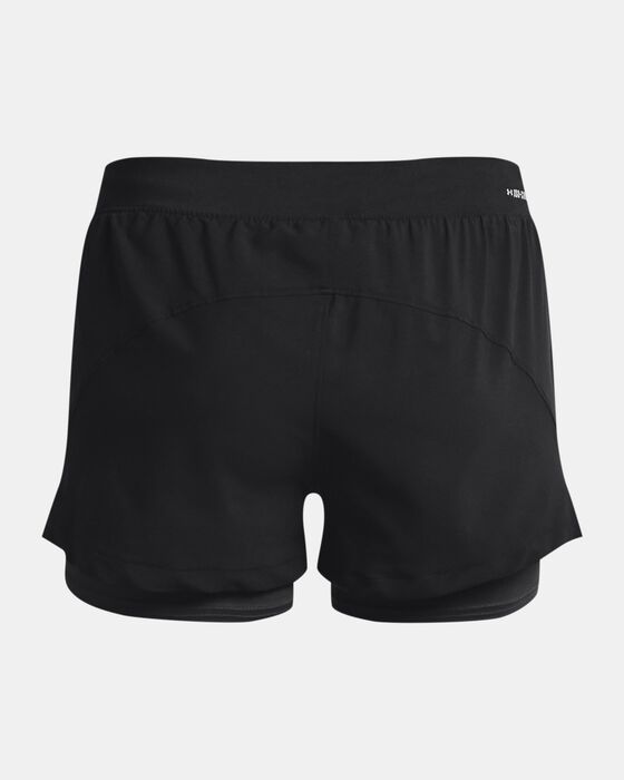 Women's UA Iso-Chill Run 2-in-1 Shorts image number 7