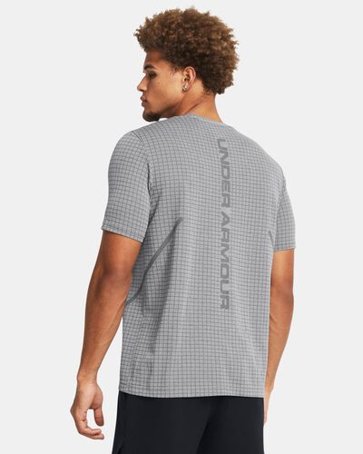 Men's UA Seamless Grid Short Sleeve