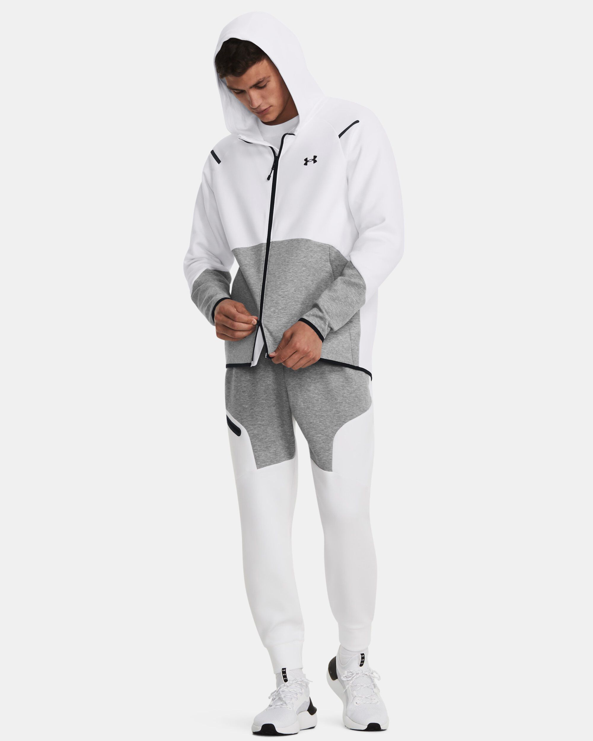 Men's ua unstoppable discount double knit full zip