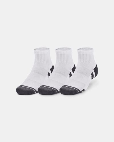 Unisex UA Performance Cotton 3-Pack Quarter Socks